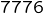 {7776}