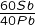 {\frac{60 Sb}{40 Pb}}